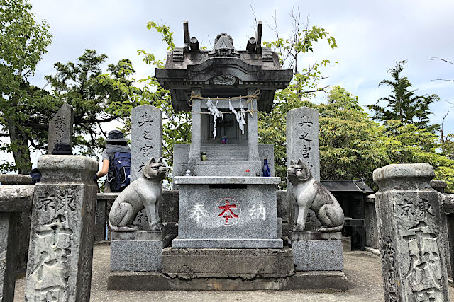 三峯神社の奧宮