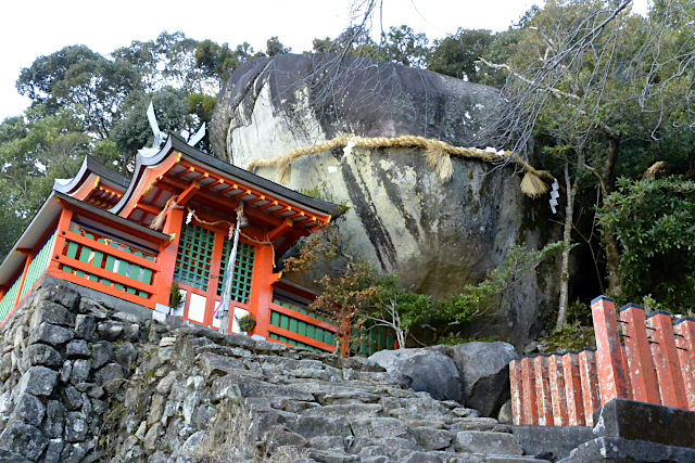 神倉神社とゴトビキ岩