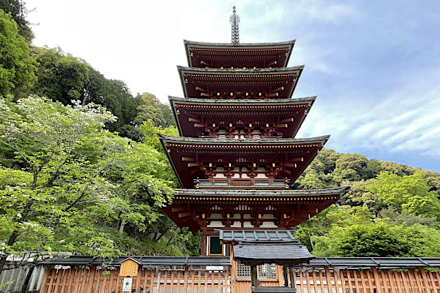 長谷寺・五重塔
