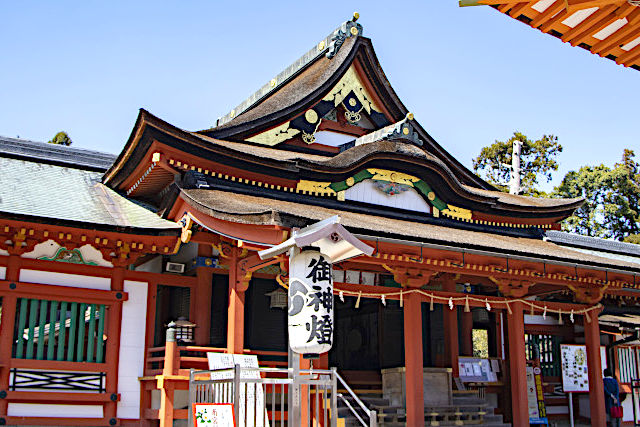 南宮大社・拝殿