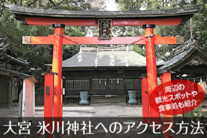 大宮 氷川神社へのアクセス方法と駐車場ガイド｜観光スポット・グルメ情報も紹介