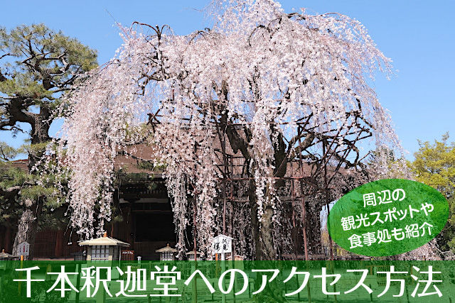 千本釈迦堂 大報恩寺へのアクセス方法