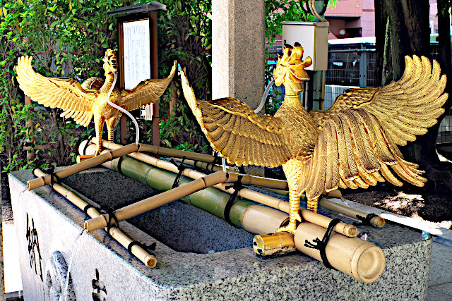 富岡八幡宮・手水舎