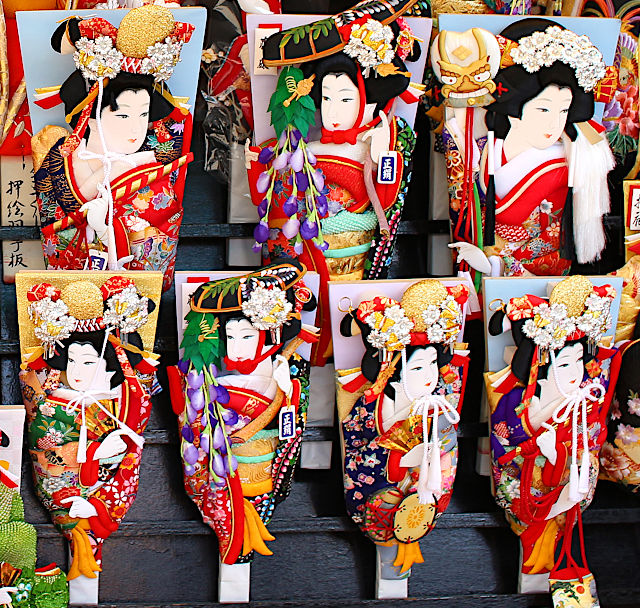 浅草寺 歳の市（羽子板市）