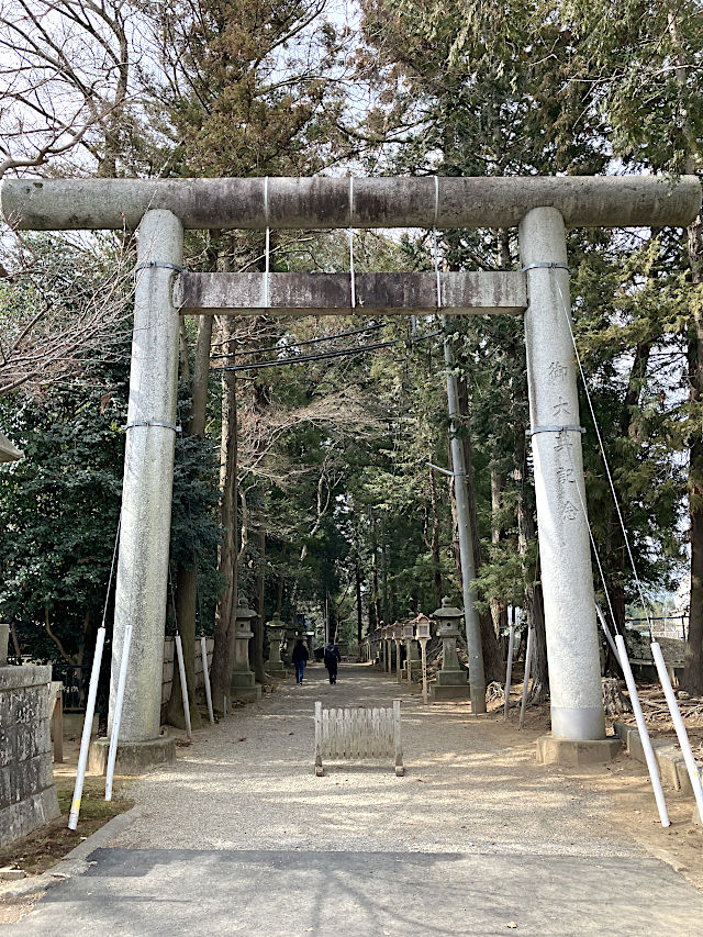 常陸國總社宮の一の鳥居